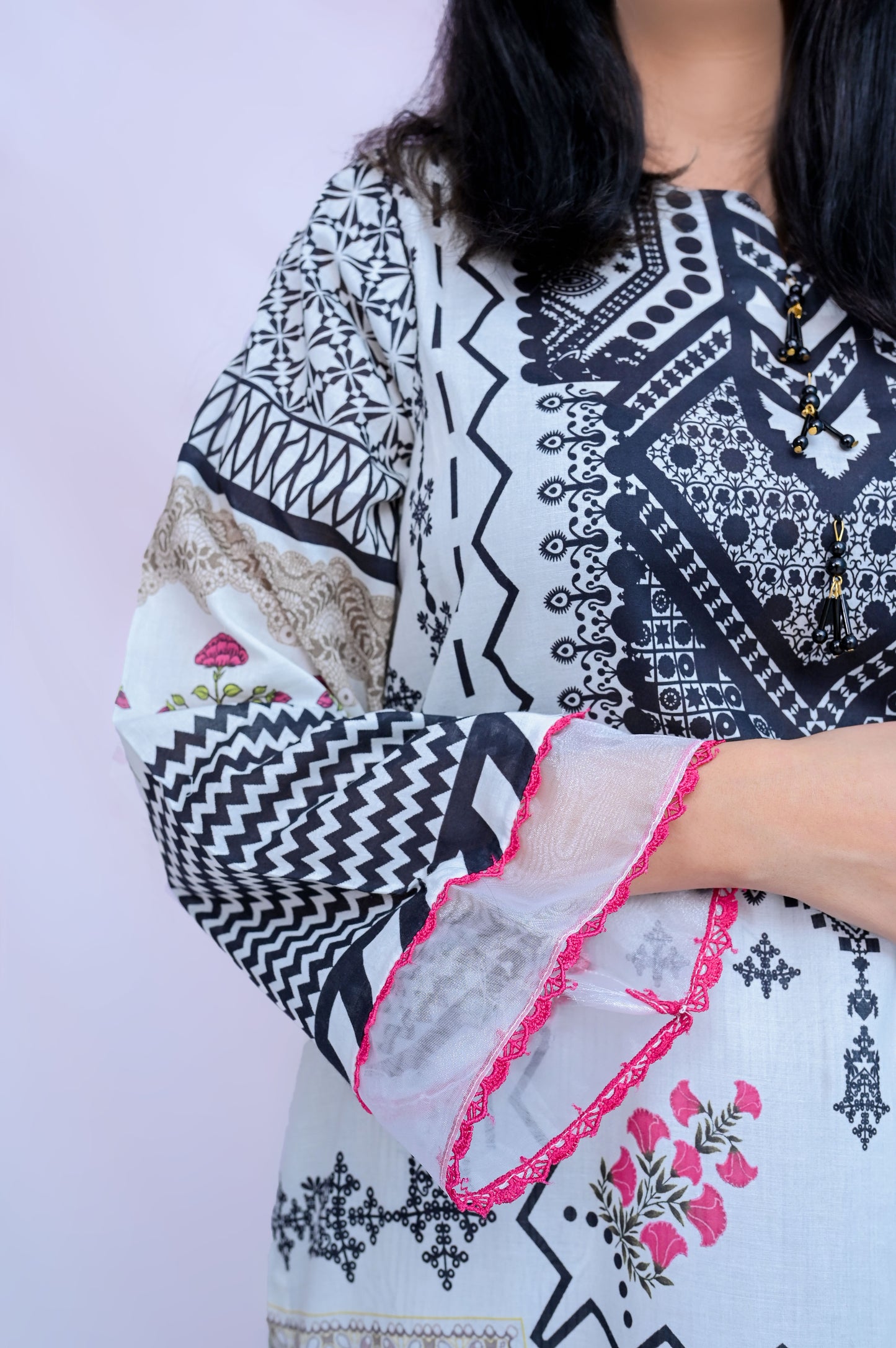 Jacinto 3-Piece Lawn Suit Unstitched (A-101)