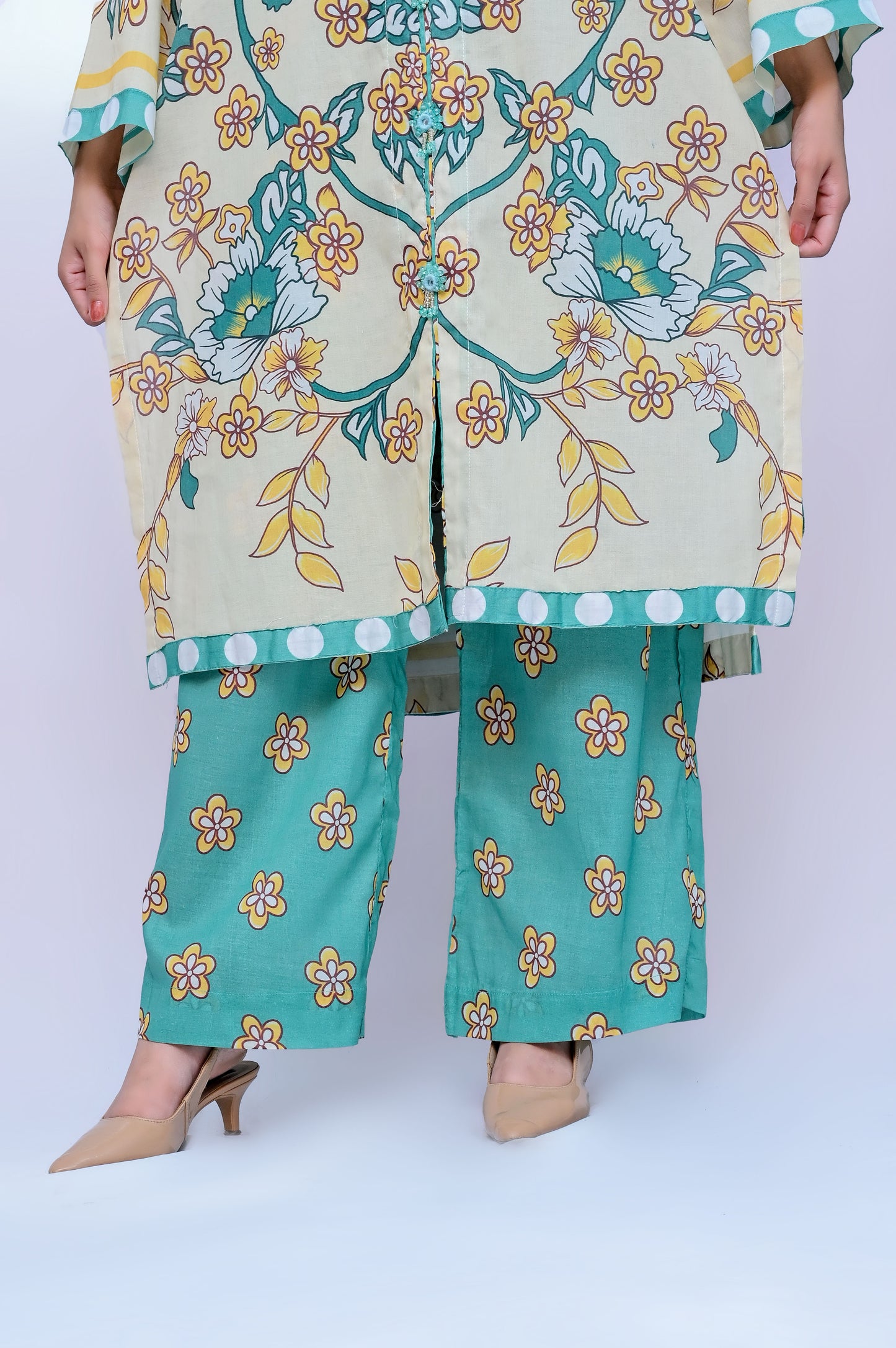 Daffodil 3-Piece Lawn Suit Unstitched (A-103)