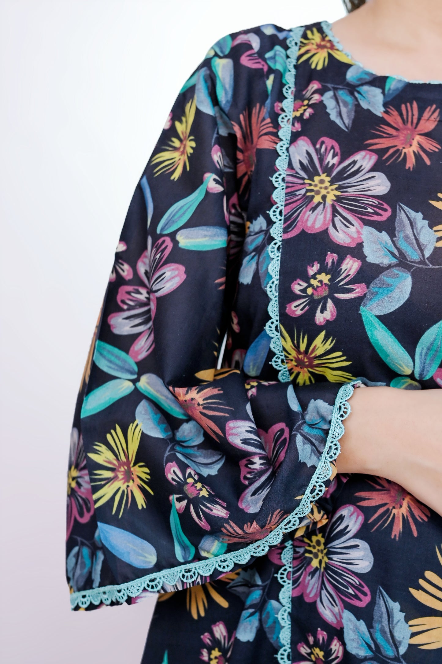 Botanical 3-Piece Lawn Suit Unstitched (A-106)